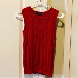 Ralph Lauren crochet tank